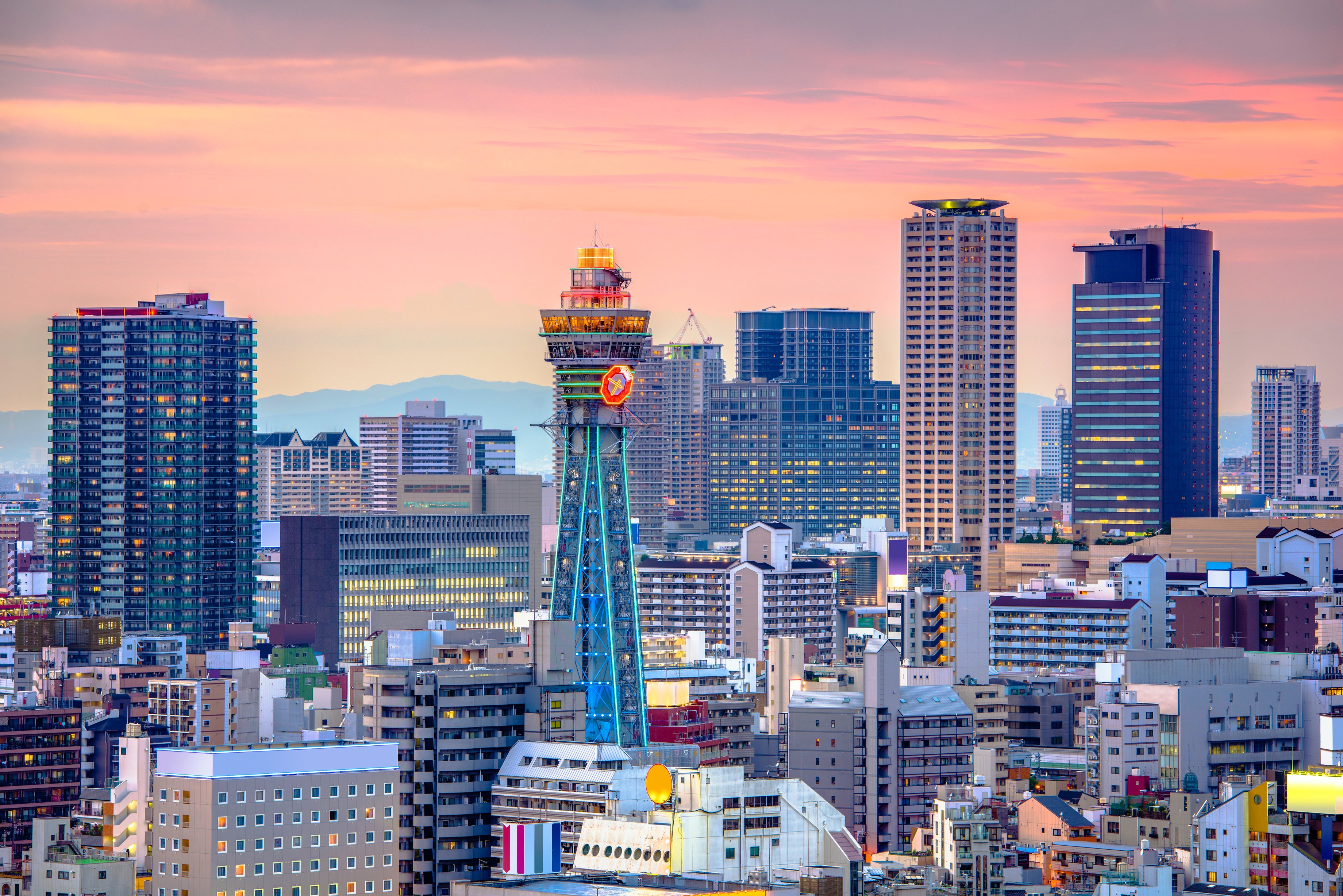 Osaka, Japan Skyline